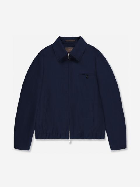 SLOWEAR Wool fabric Primo bomber jacket