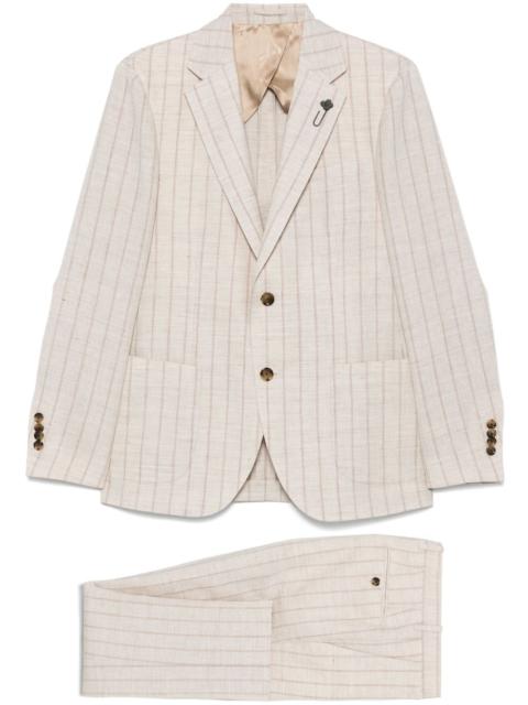 LARDINI striped suit