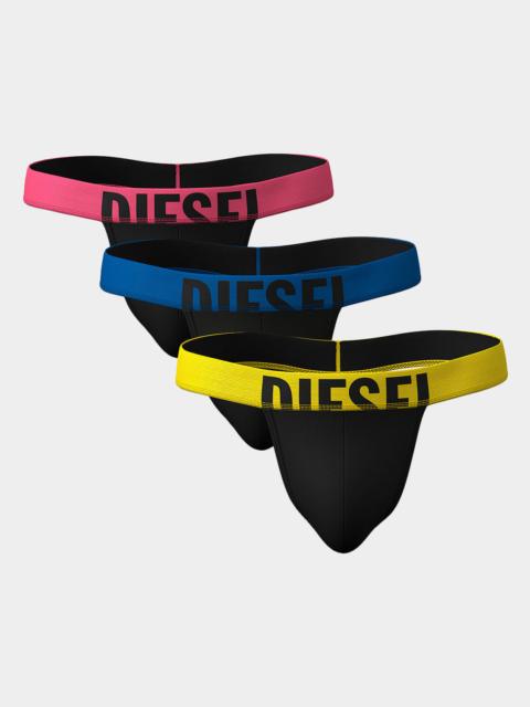 Diesel Men's Fritz D-Pop 3-Pack Jockstrap Set