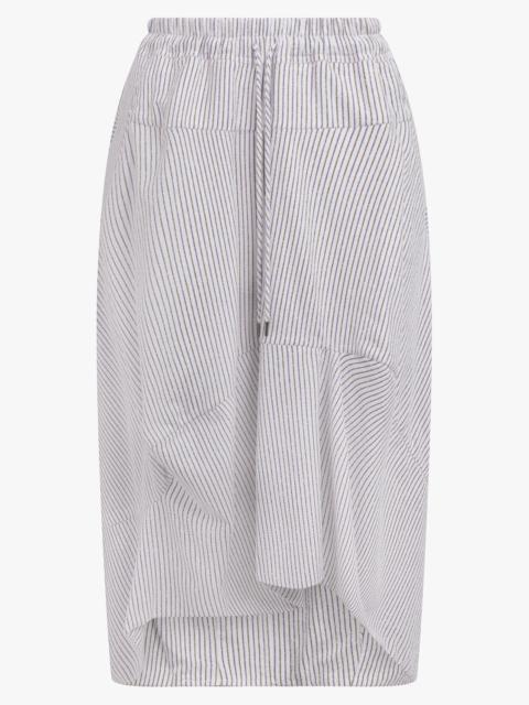Vivienne Westwood AERODROME SKIRT | BLUE/BROWN STRIPE