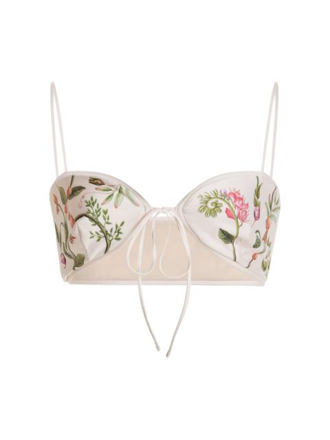 Exclusive Margaret Floral Bikini Top floral