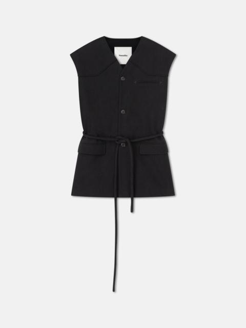Nanushka Washed-Canvas Vest