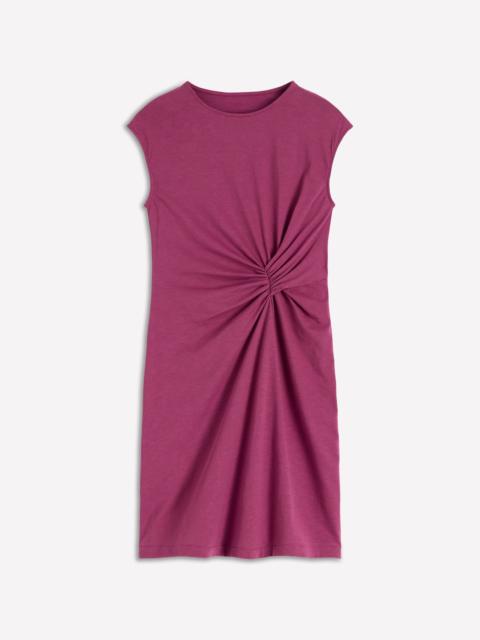 BODEN Delilah Twist Short Dress-Raspberry Coulis