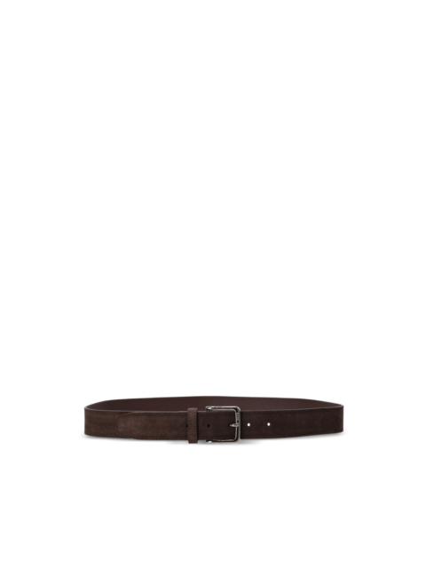 BOSS suede belt