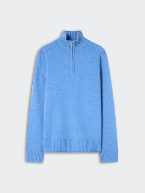 GUEST IN RESIDENCE Half Zip Turtleneck