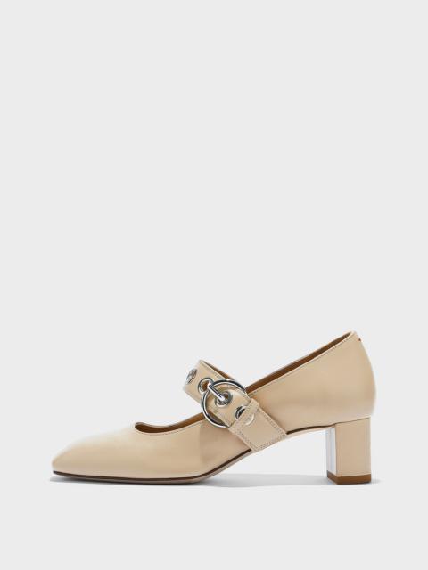 Aeyde Lina Eyelet Mary-Jane Pumps