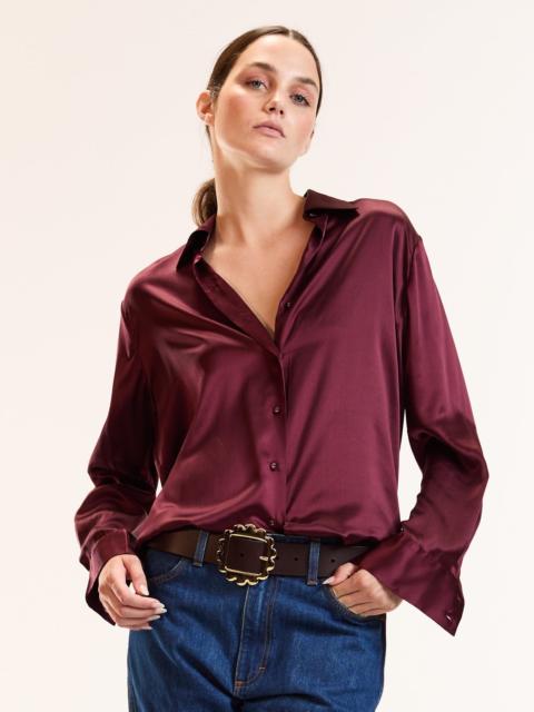 CYNTHIA ROWLEY Collectible Silk Shirt