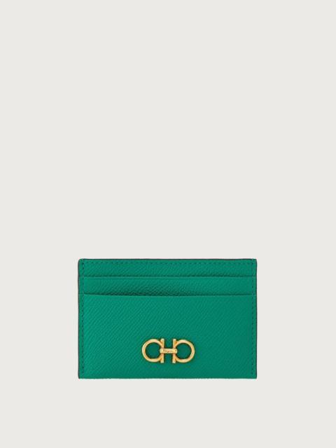 FERRAGAMO GANCINI CREDIT CARD HOLDER