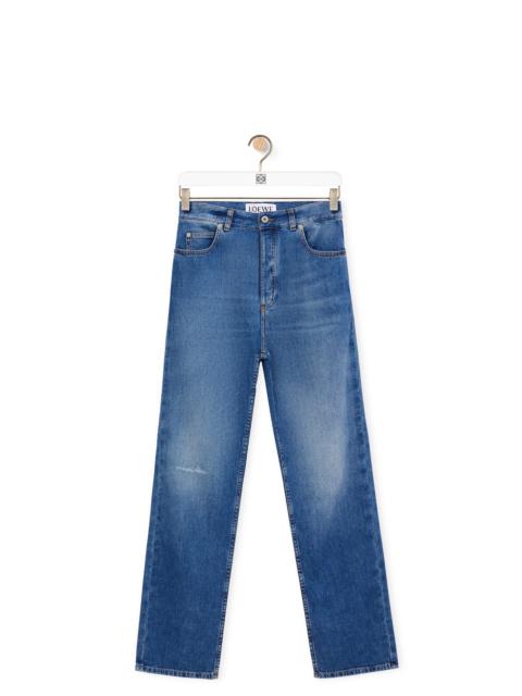 Loewe Jeans in washed denim