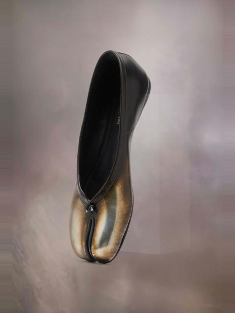 Maison Margiela Tabi Metallic New Ballerinas