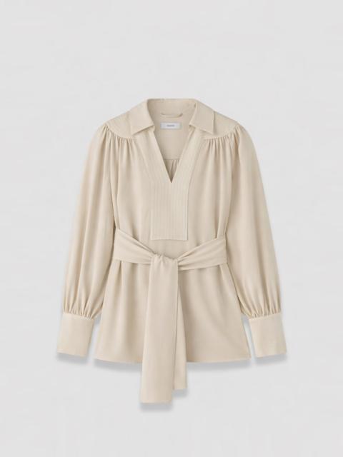 JOSEPH Bou Crepe Blouse