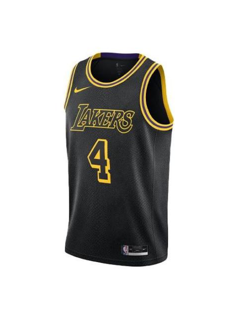 Nike Nike x NBA LA Lakers Icon Edition Jerseys 'Alex Caruso 4' DJ1433-013