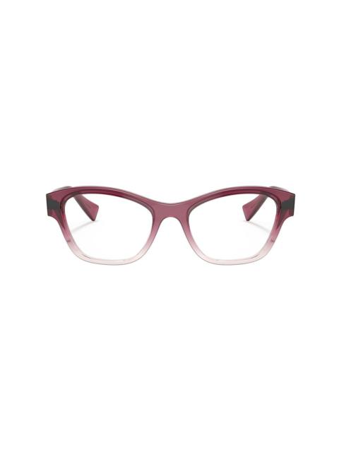 gradient cat-eye glasses