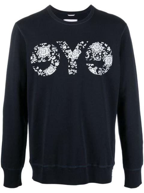 Junya Watanabe MAN logo-print cotton sweatshirt