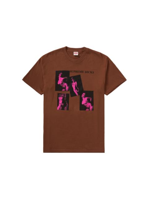 Supreme Supreme Supreme Dicks Tee Brown