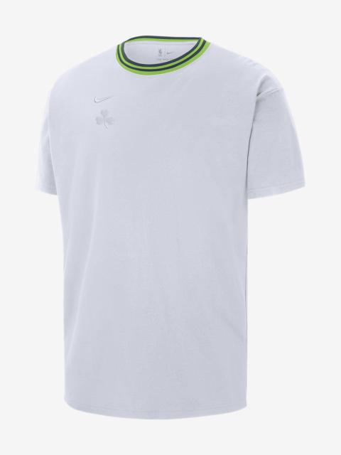 Boston Celtics Courtside City Edition Premium Men's Nike NBA Max90 T-Shirt