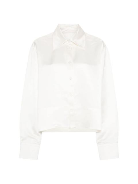 box-pleat shirt