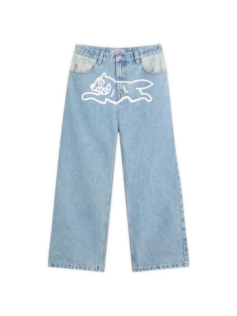 ICECREAM END. x ICECREAM Running Dog Double Scoop Denim Pant