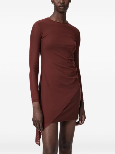 ALLSAINTS ruched mini dress