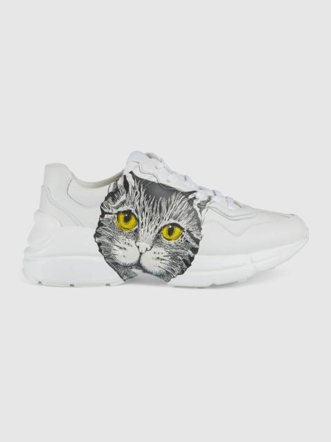 GUCCI Women's Rhyton sneaker with Mystic Cat