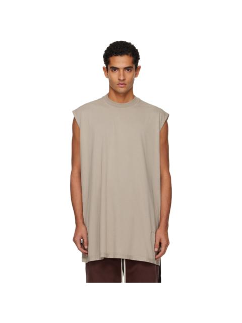 Rick Owens DRKSHDW Taupe Concordians Tarp T-shirt