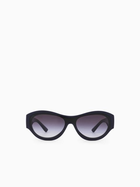 EMPORIO ARMANI WOMEN’S IRREGULAR-SHAPED SUNGLASSES