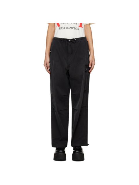 SSENSE Exclusive Black Parachute Trousers