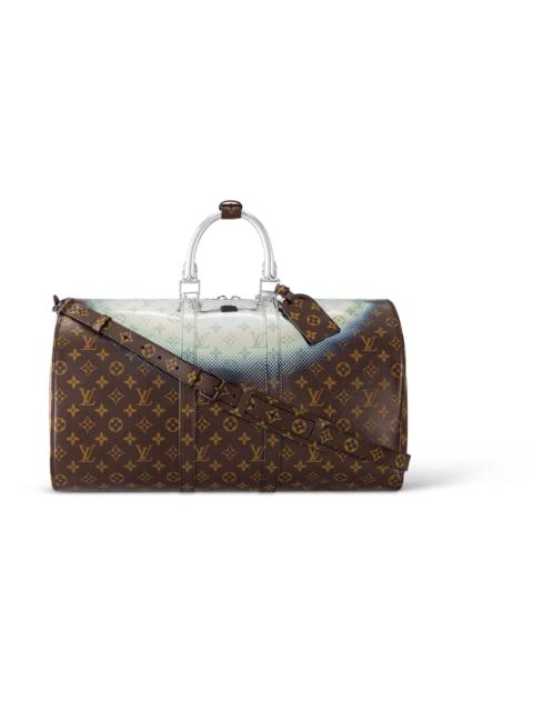 Louis Vuitton Louis Vuitton Keepall Bandouliere 50 Metallic