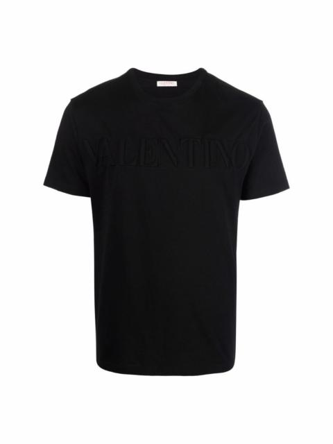Valentino embossed-logo cotton T-shirt