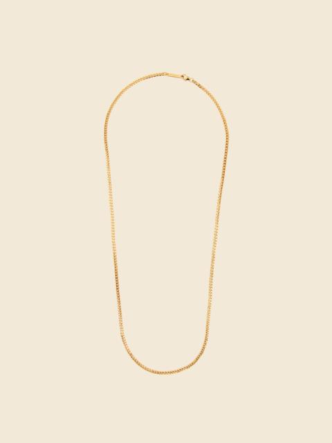 Miansai 3mm Cuban Chain Necklace - Gold Vermeil