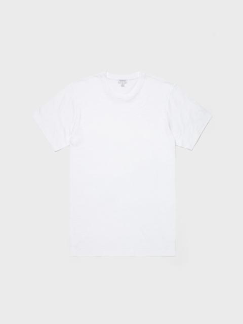 Sunspel Cotton Linen T‑shirt