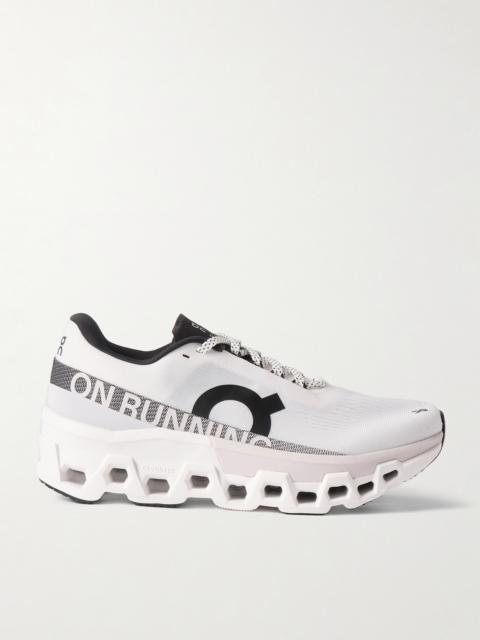 On Cloudmonster 2 Rubber-Trimmed Mesh Running Sneakers