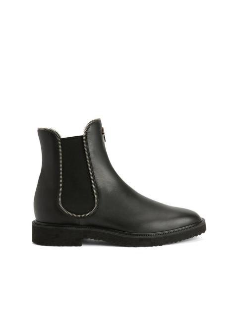 Giuseppe Zanotti zipper-lined leather boots