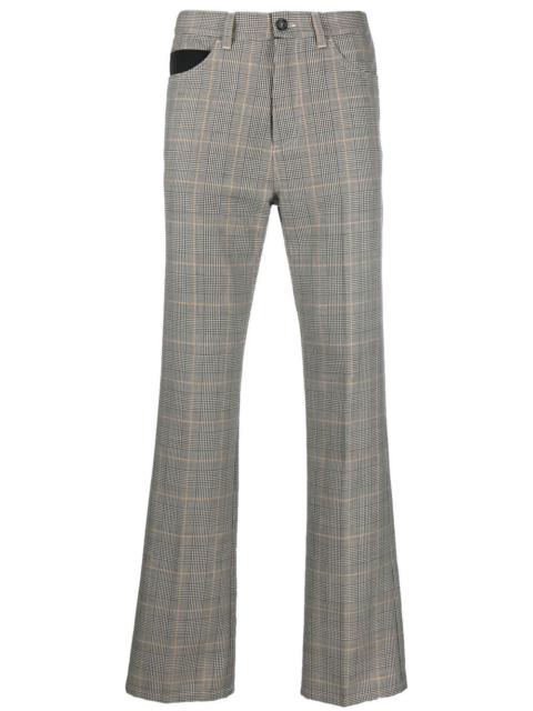 Marni Prince of Wales straight leg trousers