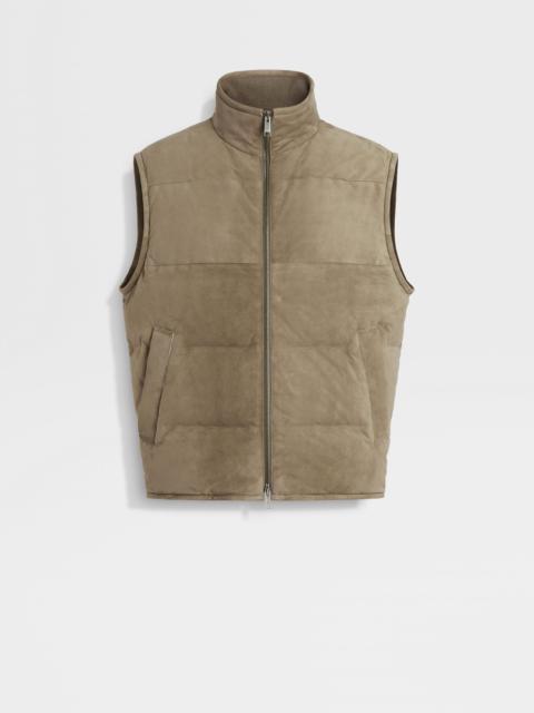 ZEGNA SUEDE VEST