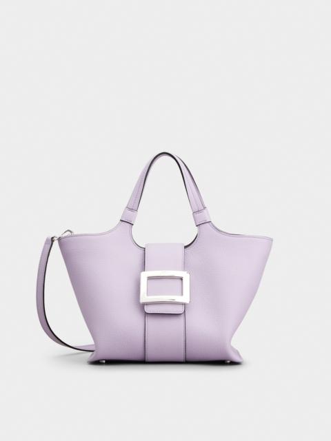 Roger Vivier Belle Vivier Mini Shopping Bag in leather