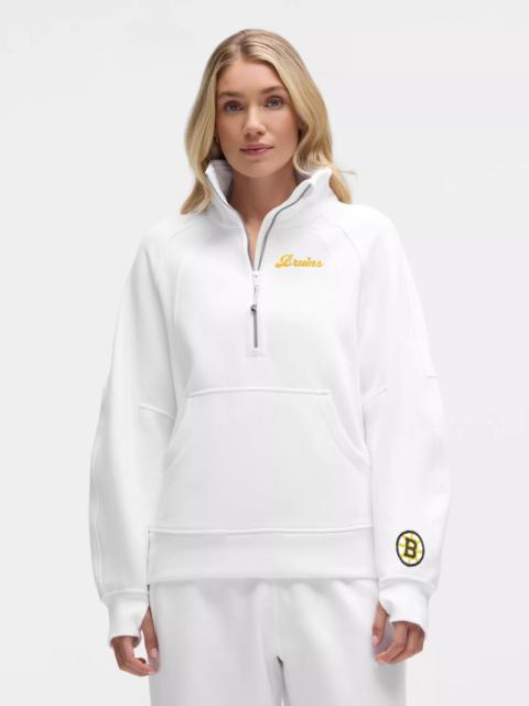 lululemon Scuba Oversized Funnel-Neck Half Zip Long *Boston Bruins