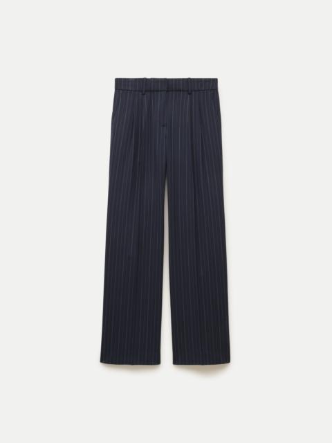 J.CREW Essential trouser in striped wool blend