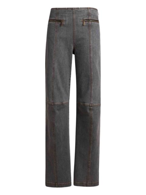 Etro Pegaso-embroidered jeans