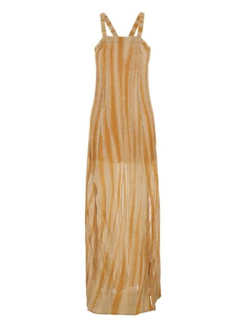 forte_forte striped maxi dress