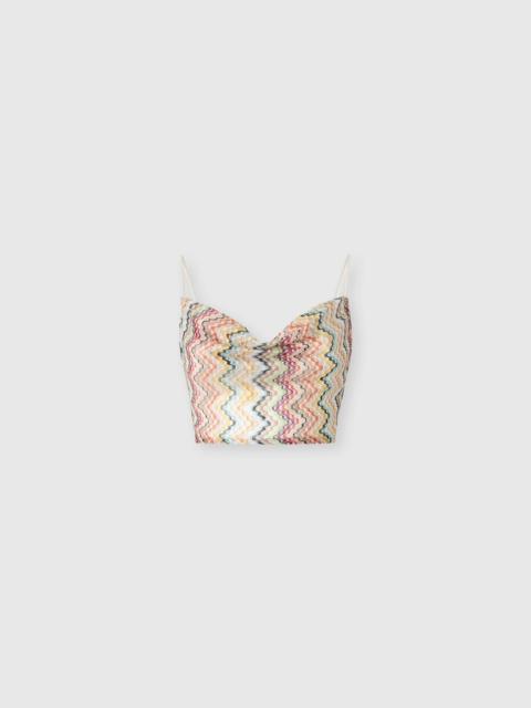 Missoni Printed scarf-style top