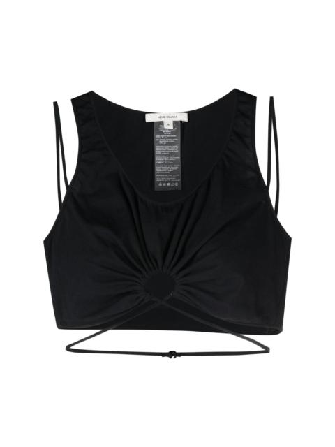 NENSI DOJAKA cut-out crop top