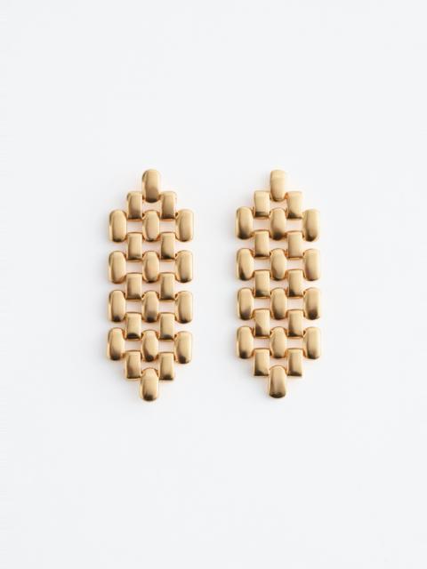 & Other Stories Chain Pendant Earrings