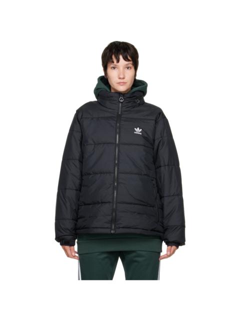 Black Essentials Puffer Jacket