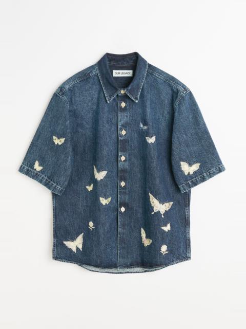 Our Legacy Beyond Shirt Shortsleeve Western Blue Butterfly.