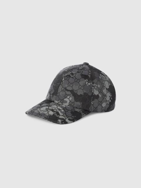 GUCCI GG marbled canvas baseball hat