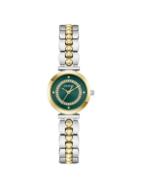 GUESS USA Ladies crystal-embellished 26mm watch