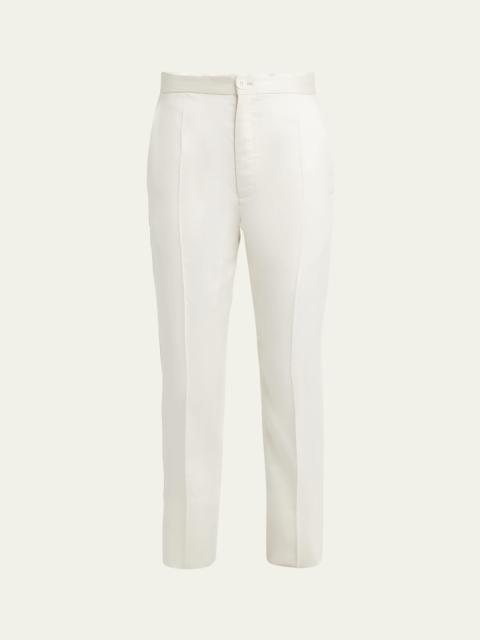 SETCHU Origami Button Cuff Silk Pants
