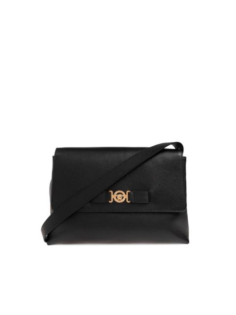 VERSACE Medusa Biggie leather messenger bag