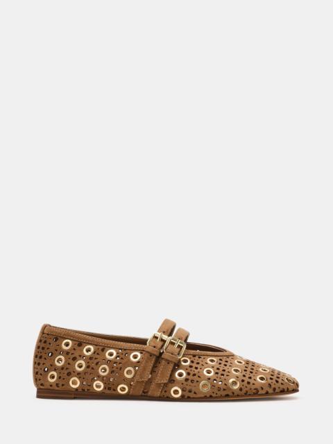 STEVE MADDEN LYDIA PERFORATED TAUPE